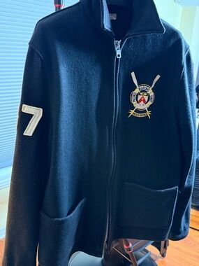Gorgeous Beach Patrol Zip-Front Jacket with Marine Unit Crest!!!